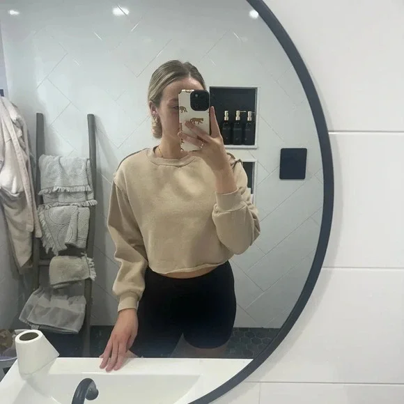 AMAZHIYU cropped sweatshirt S - Picture 6 of 12